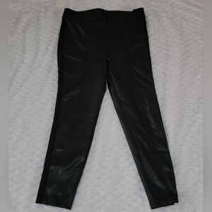 Talbots‎ 6P Black Women's Faux Leather Pants